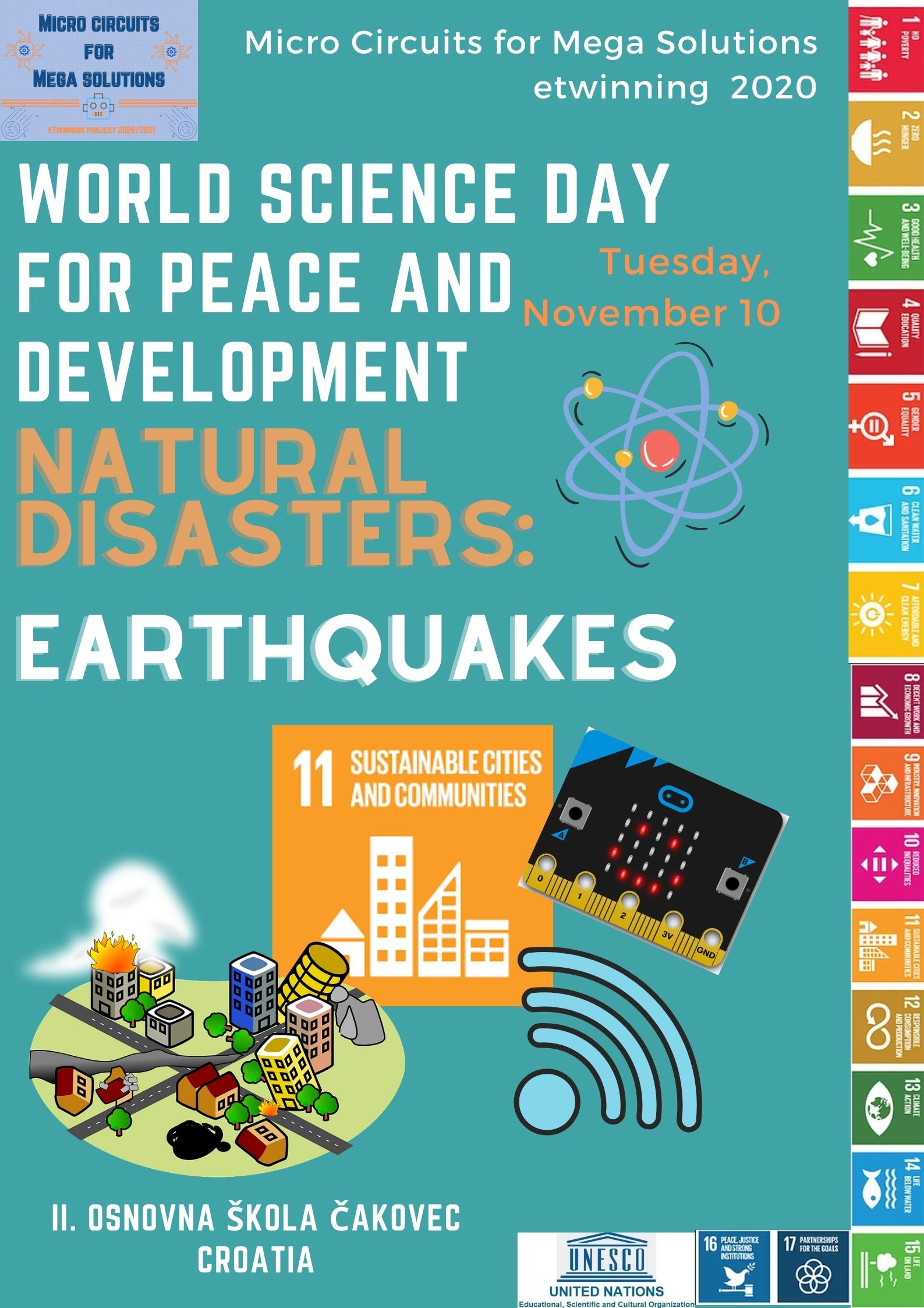 World Science Day for Peace and Development - eTwinning project